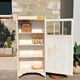 Petite armoire vitrée « Pâquerette »