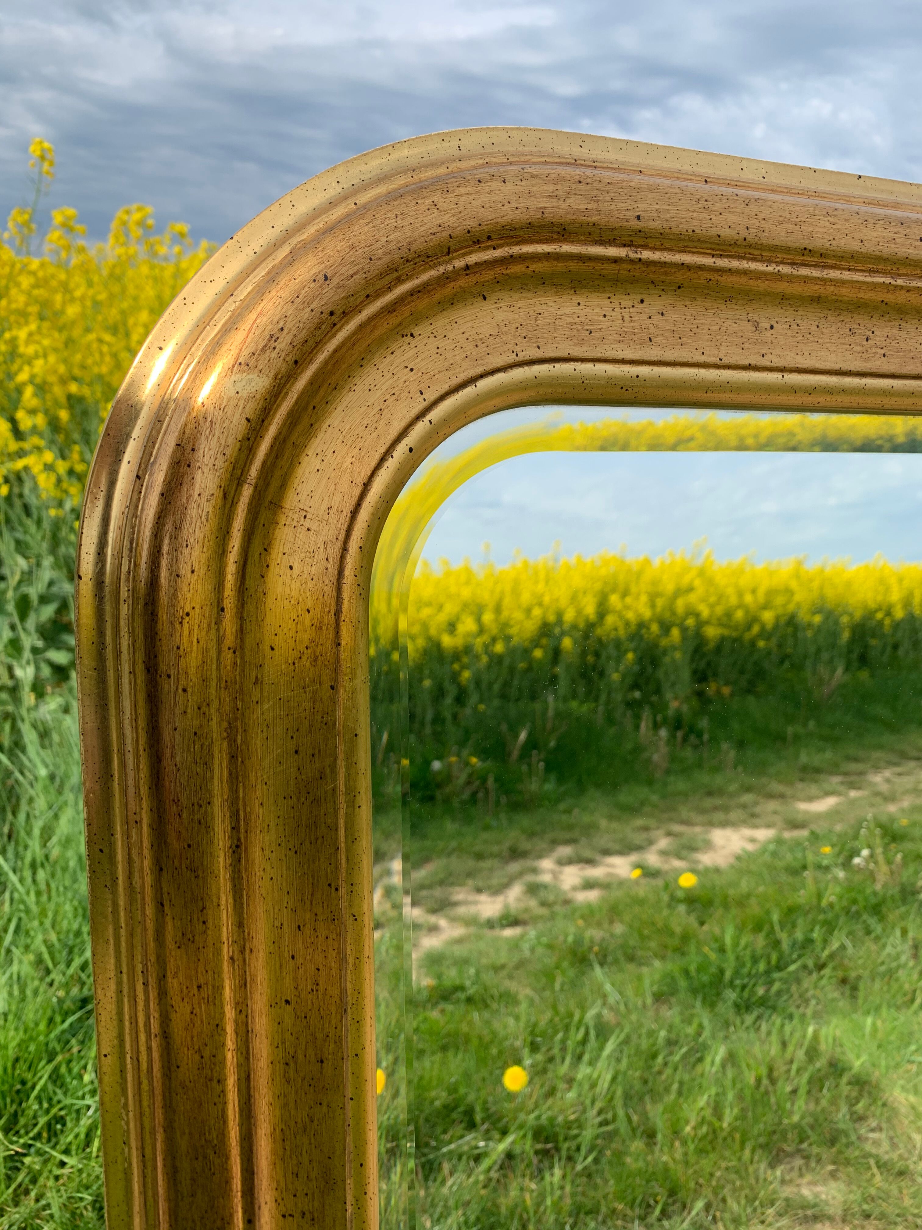 Bevelled mirror 152x97cm