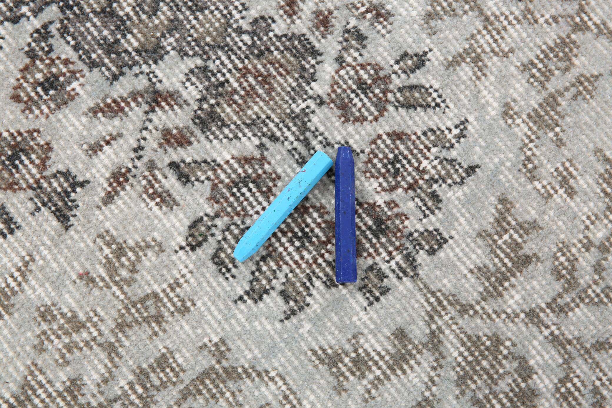 5x8 Black Gray Classic Pattern Turkish Vintage Rug, 149x253Cm