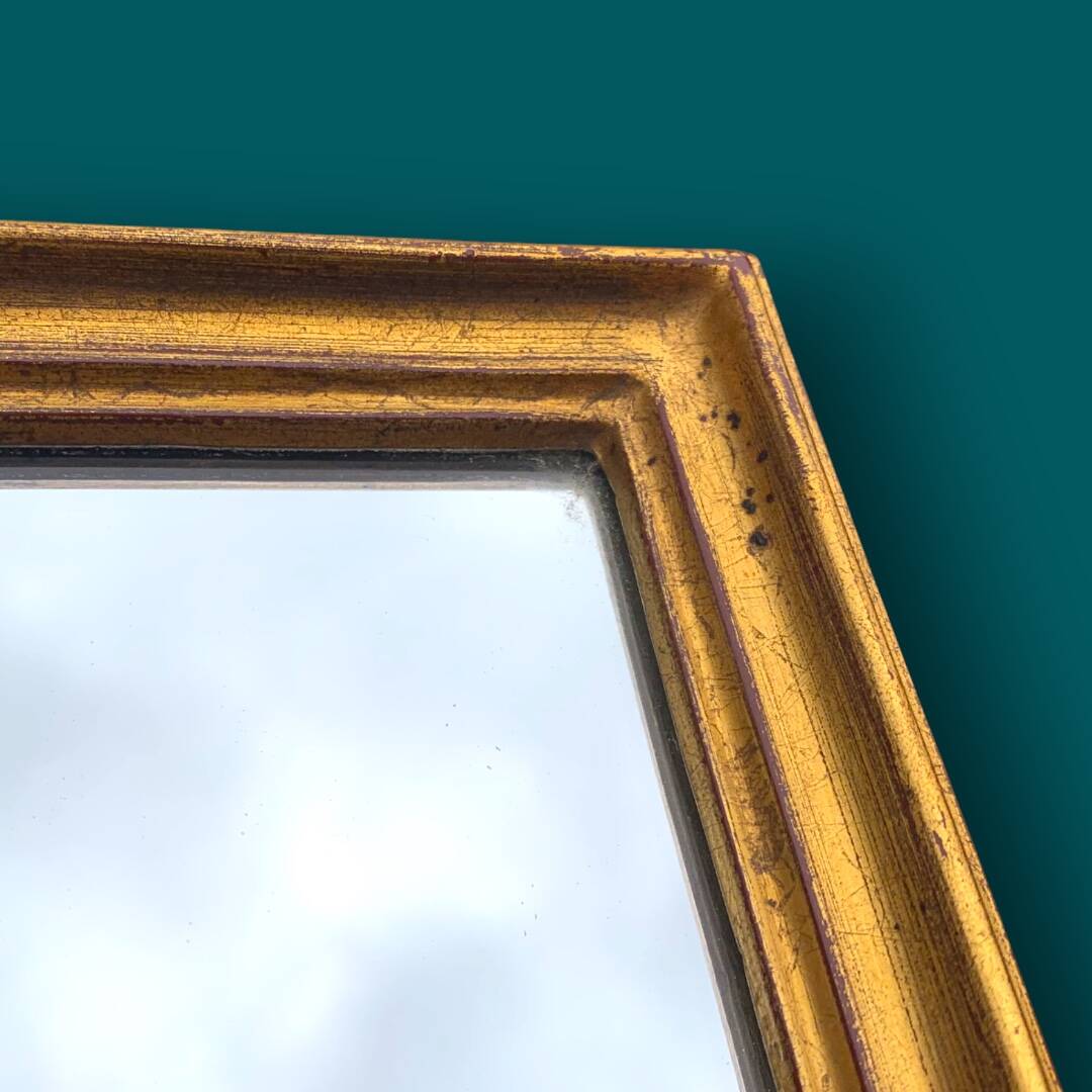 Antique Deknudt gilded arch mirror – model 1913.118