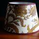 Conical lampshade vintage fabric Boussac Romanex