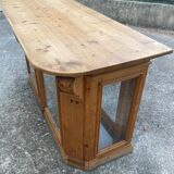 Ancien comptoir vitrine