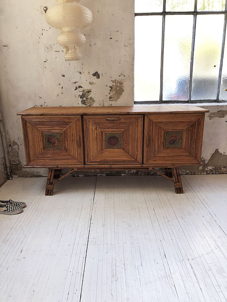 Tropicalist rattan sideboard 60