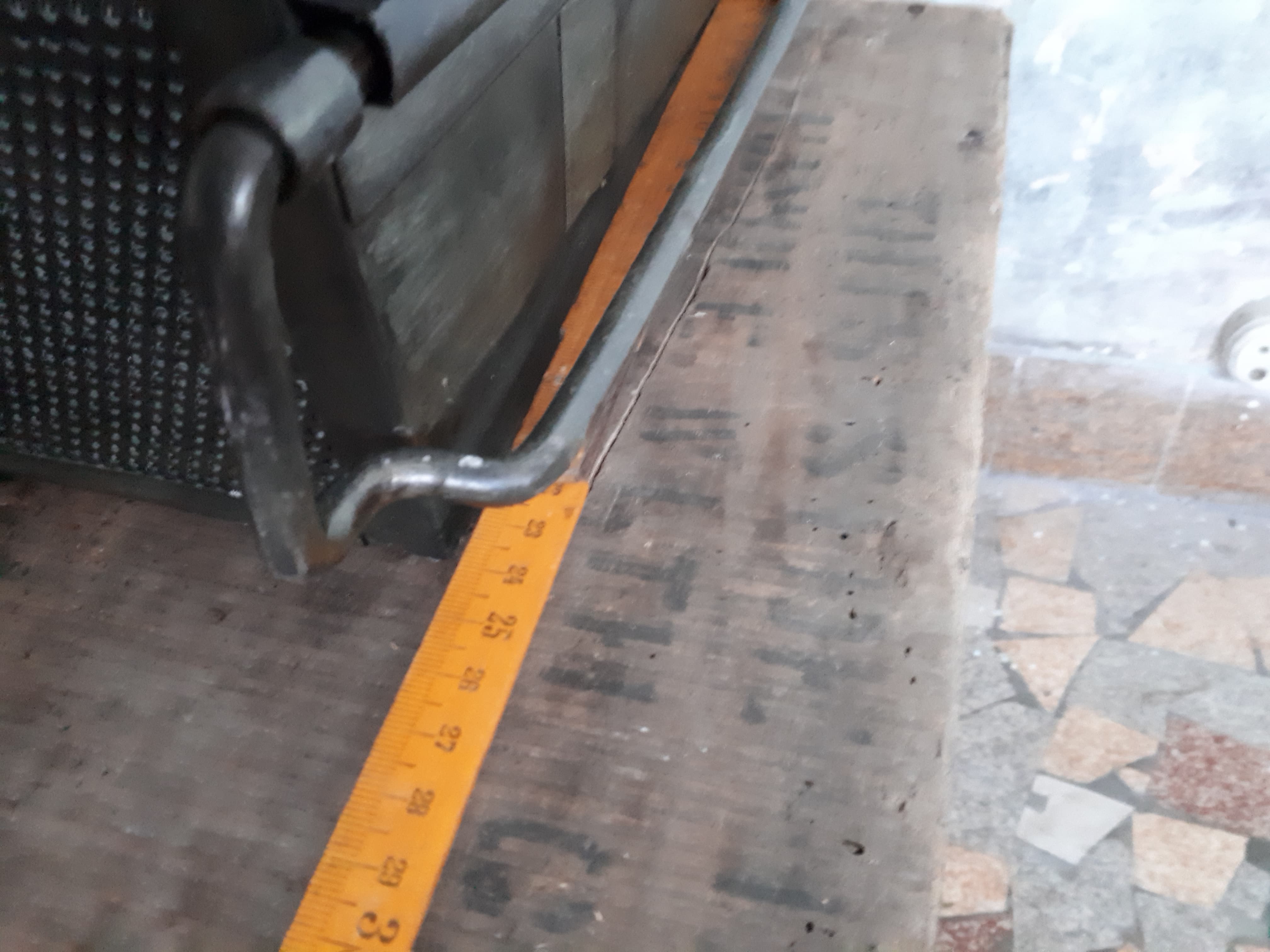 Perforated metal industrial locker