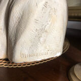 Bust signed E.A Minazolli
