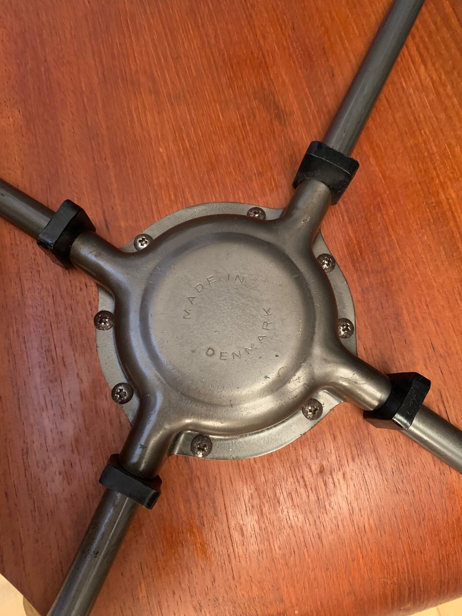 A set of four chairs by Herbert Hirche, Jofy Stalmobler, Denmark, 1950