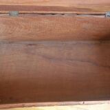 Grand coffre bois sculpté