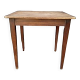 Solid wood table