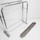 Umbrella door chrome bowl cast iron 1960