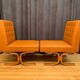 Set of Czechoslovakian armchairs by Ludvik Volak for Drevopodnik Holesov, 1960s