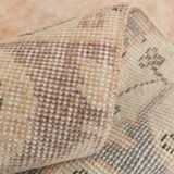 3x12 Cream Beige Persian Runner Rug 86x358Cm SK 17433