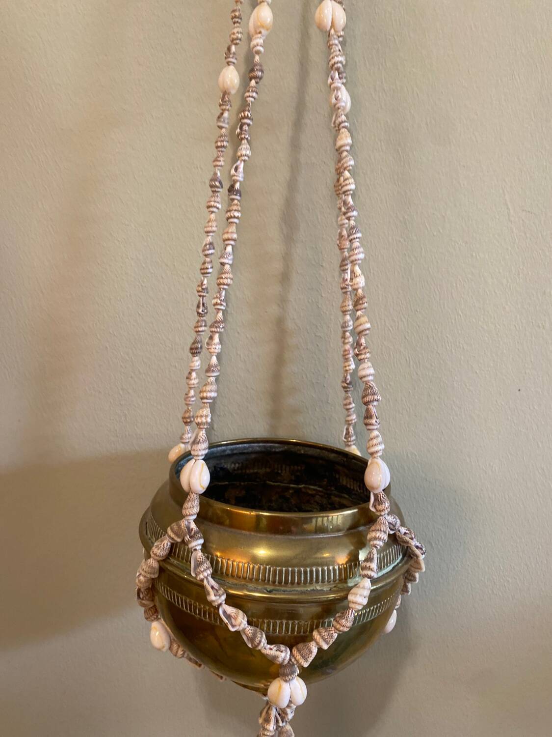 Shell plant hanger