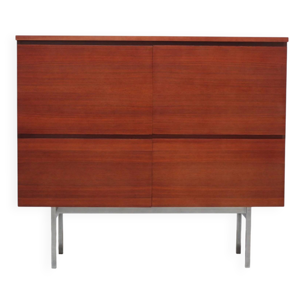 Cabinet de bar minimaliste par Meubelfabriek Aurora, années 1960
