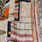 Grand tapis berbère fait main 3x2 m
