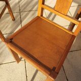 2 1950s bistro chairs