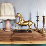 Brass horse