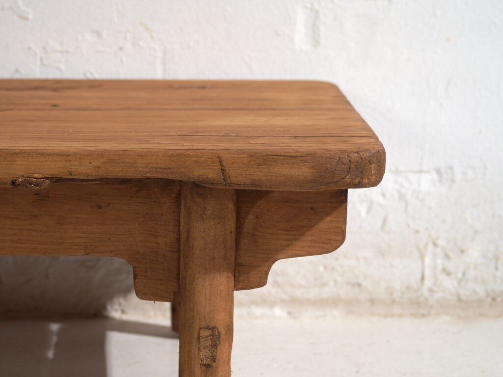 Antique pine coffee table – China, circa 1930