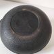 Black grooved cast iron teapot – Japanese Zen style