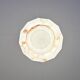 Art Deco pendant lamp with marbled glass shade