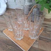 Verres Italien à apéritif ou à eau des années 80's