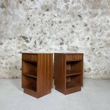 Pair of bedside tables 60s