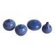 Set of 4 blue ceramic vases - Antonio Lampecco