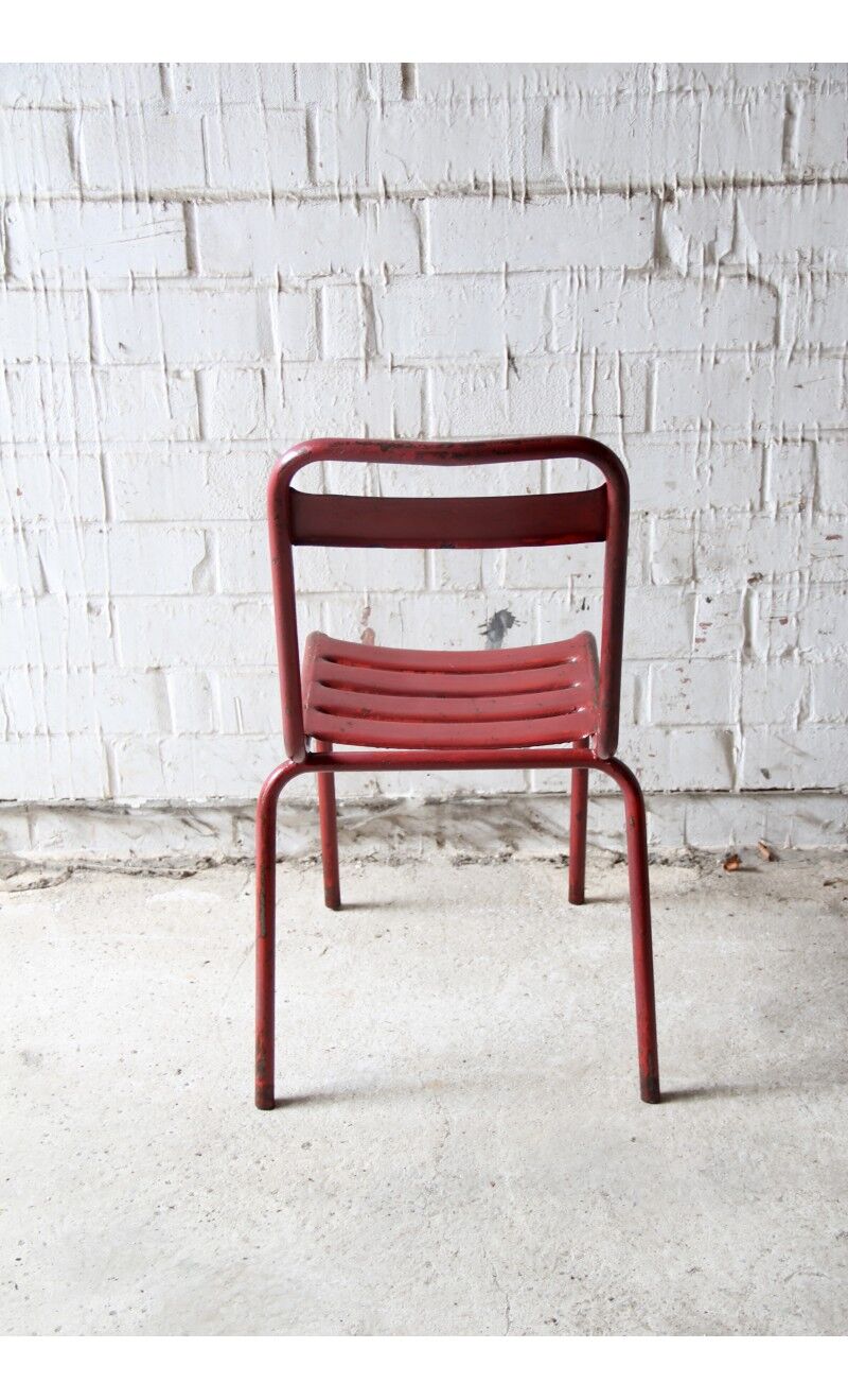 Chaise de bistro en métal