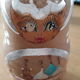 Russian doll in solid wood matriochka