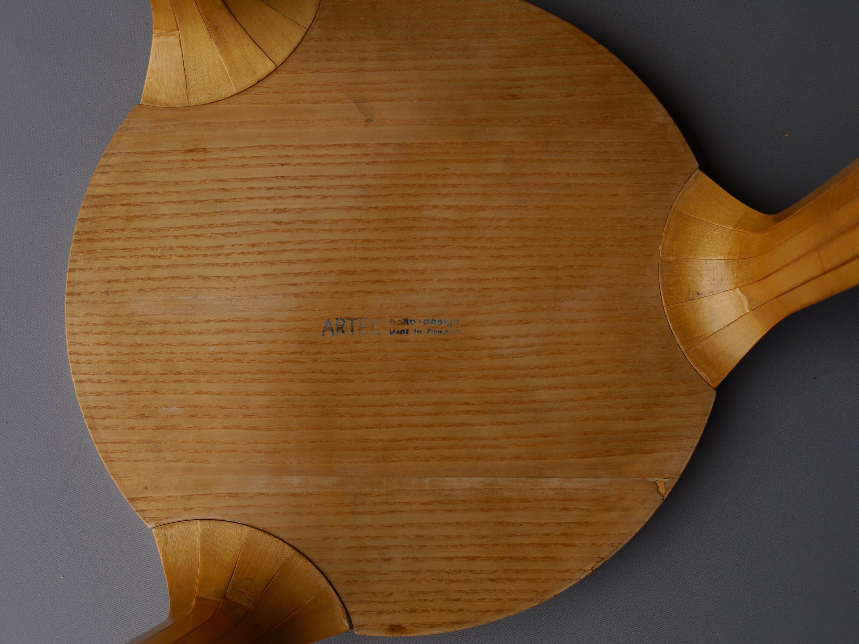 2 tabourets modèle X600 par Alvar Aalto pour Artek, 1960s