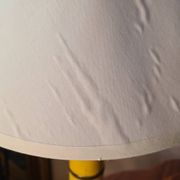 Pair of bedside lamps, signed Chaumette ceramic