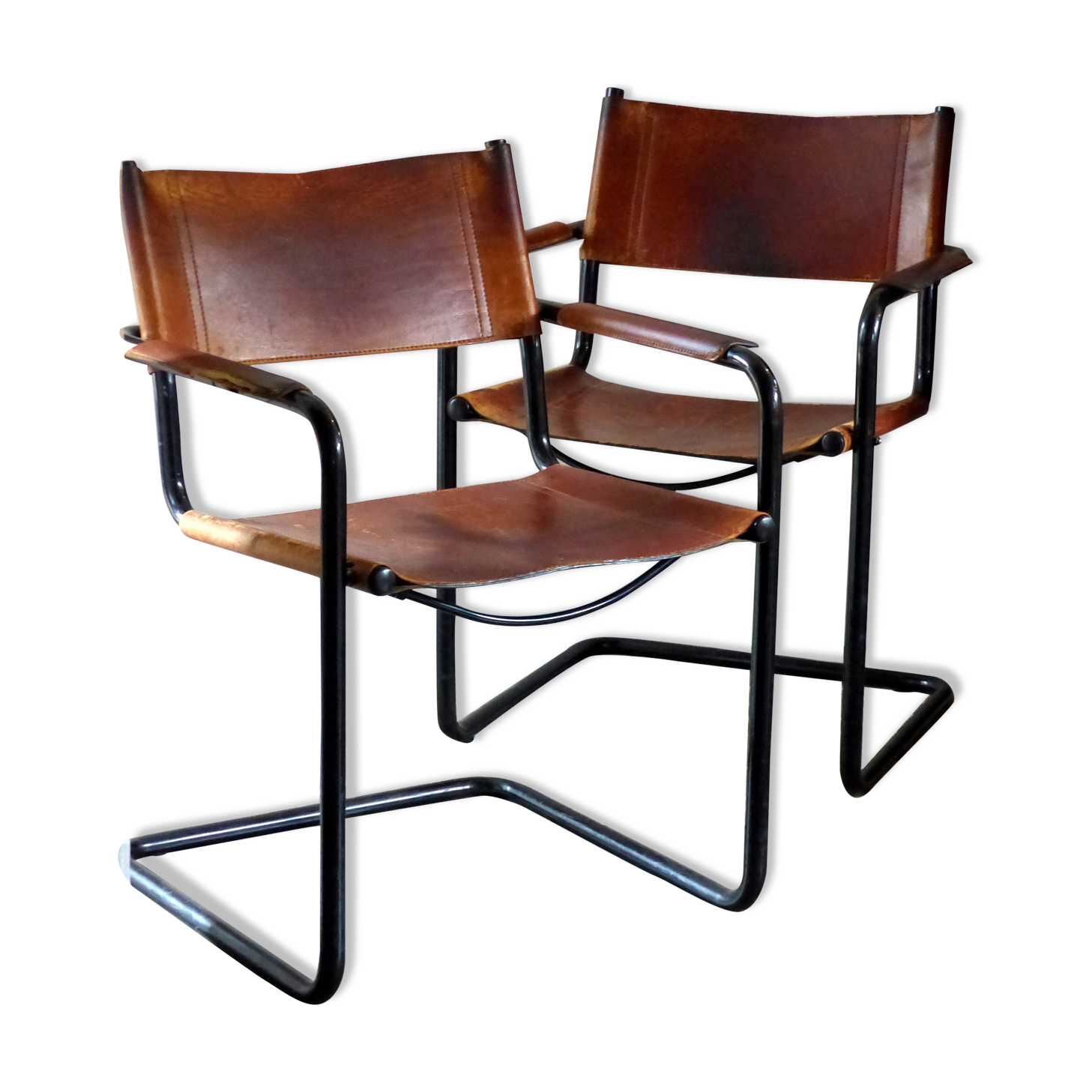 Pair of mg5 Matteo Grassi armchairs