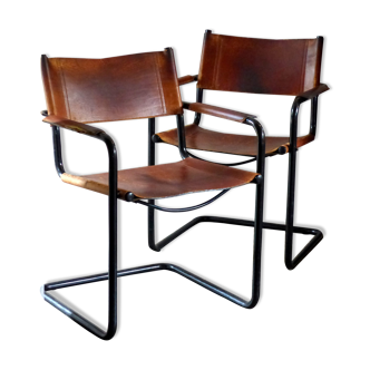 Pair of mg5 Matteo Grassi armchairs