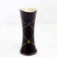 Vintage vase with geometric decorations 1970