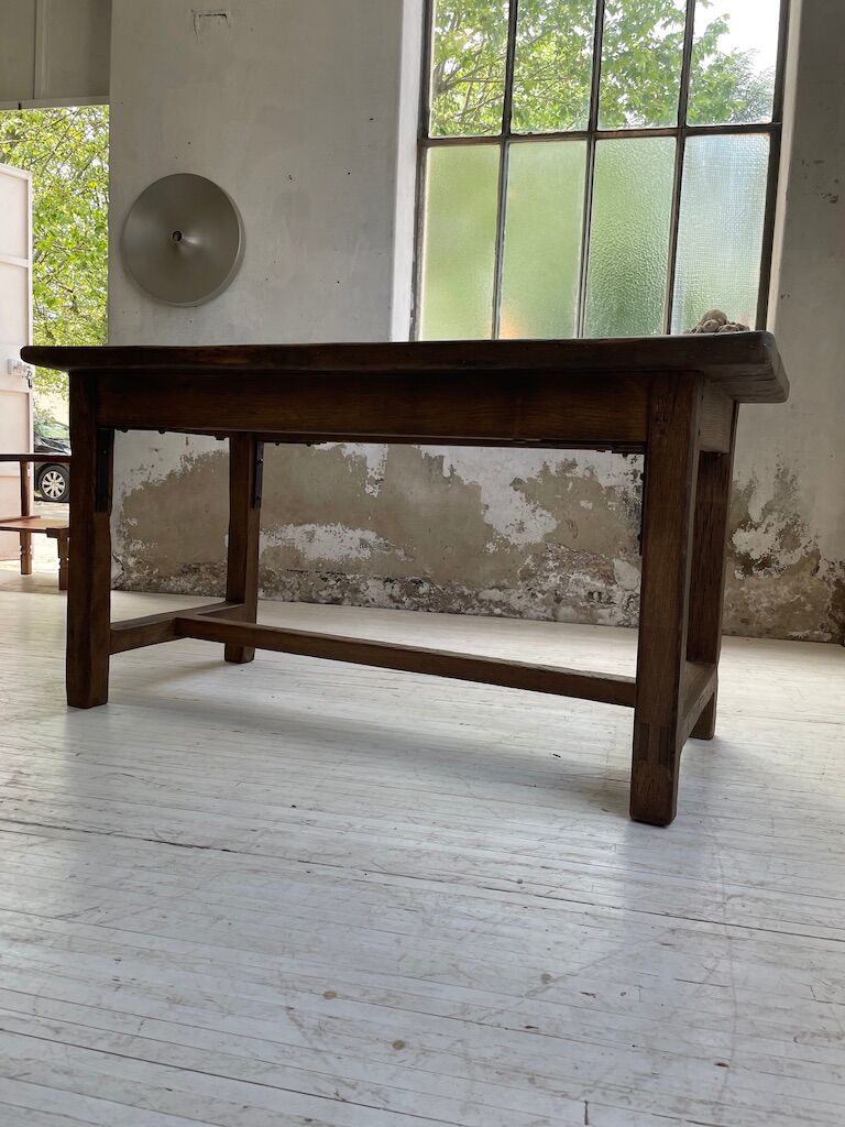 Work farm table established oak