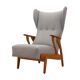 Fauteuil, design danois, années 1970, fabriqué au Danemark
