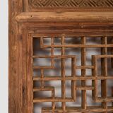 Porte chinoise ancienne en bois, vers 1890
