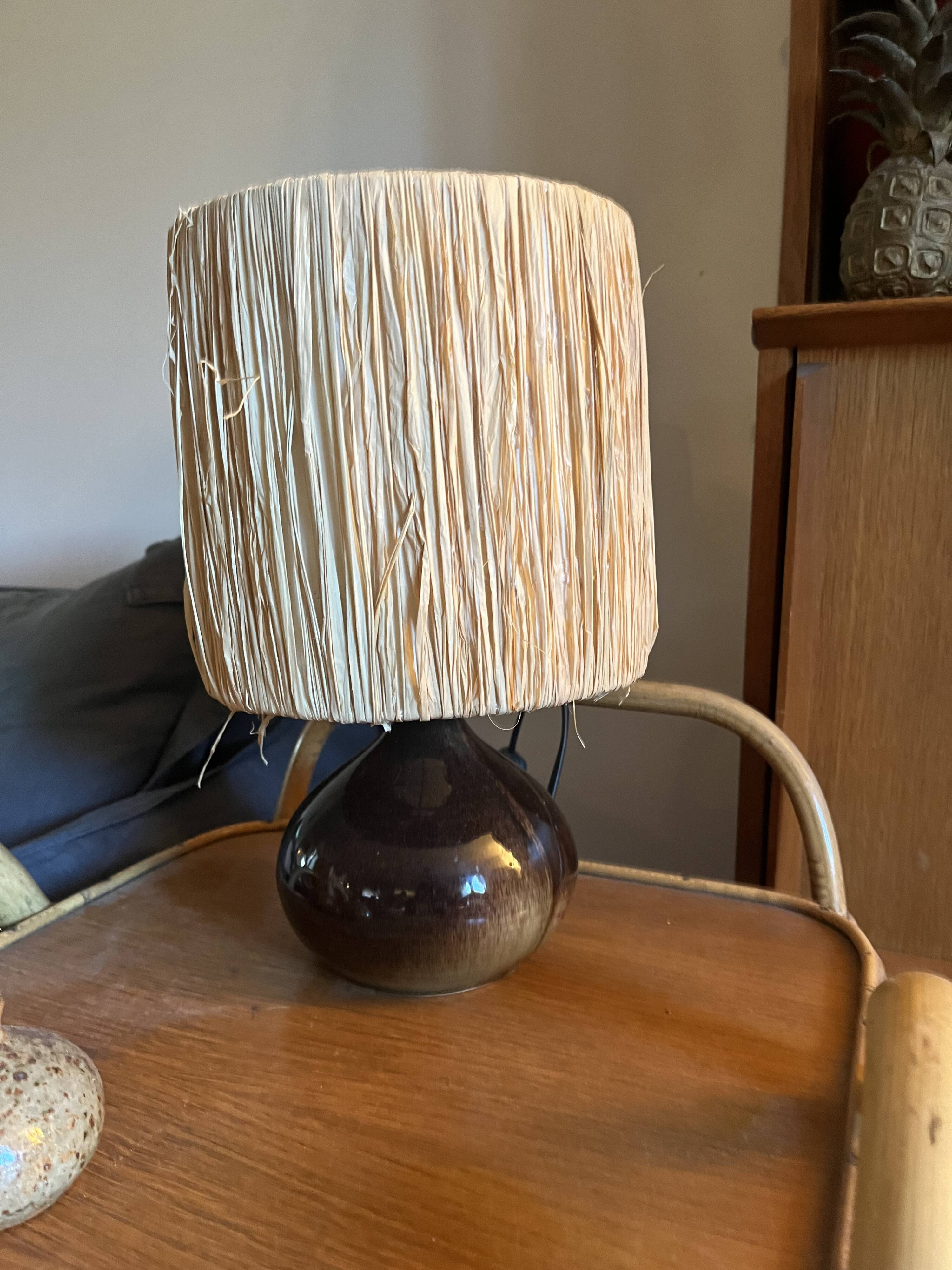 Vintage ceramic lamp