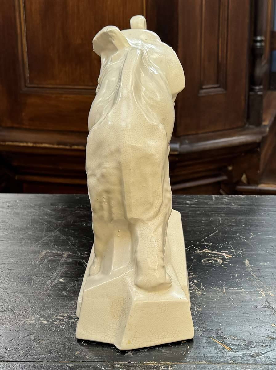 Large Art Deco ceramic elephant - Dolly made by Le Jan