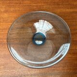 Art glass bowl from the Mid-Century Danish Thule series by Per Lütken for Holmegaard, 1960s.