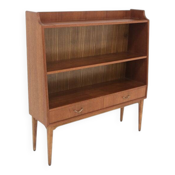 Scandinavian teak bookcase, Sweden, 1950