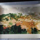 Original lithograph signed Michel Rodde