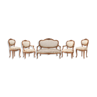 Louis XV-style living room furniture
