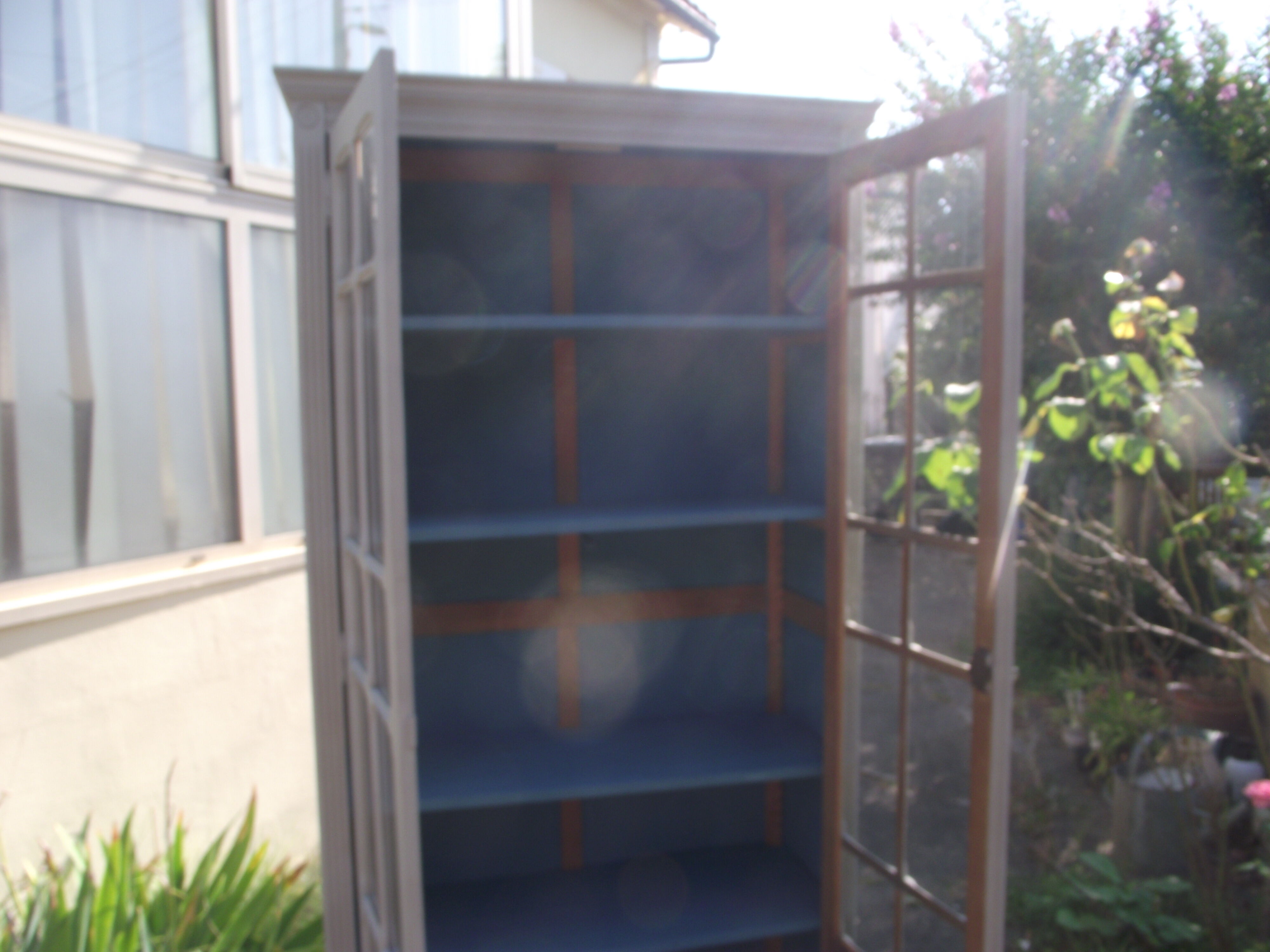 Parisian glazed wardrobe.