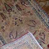 Tapis persan Kerman Lavar antique fait main 90 cm x 146 cm années 1880