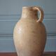 Large vintage stoneware pitcher, vintage carafe, jug, kitchen, collection, pottery, stoneware pitcher.