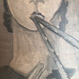 Painting on panel
