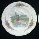 Set of 6 dessert plates in Sarreguemines model Obernai