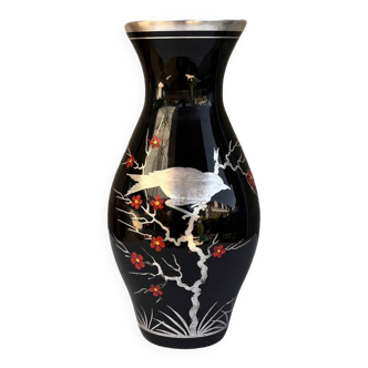 Grossenhein glass vase, 1950s Germany