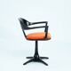 Chaises de salle à manger Konrad Schaefer de style futuriste pour Emu, années 1960
