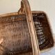 Panier osier marron